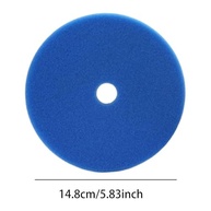Almofada de Polimento de Espuma 5" Universal para Carro - Azul | Remoção de Arranhões e Acabamento Profissional - imagem 4