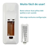 Controle Remoto Universal para Ar Condicionado – Compatível com Todas as Marcas, Inverter e Split | Fácil Configuração - imagem 4