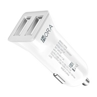Carregador Veicular USB 1Hora: Carregamento Rápido 2.4A, 2 Portas USB-A para Carro, SUV e Caminhão - imagem 1