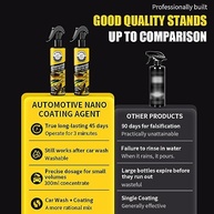 Quick Waterless Wash & Wax 300ml - Revestimento Hidrofóbico com Proteção UV e Nano Reparo - imagem 5