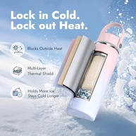 Garrafa Térmica HEYTRIP para Leite Materno - 590ml Aço Inox Isolado a Vácuo - imagem 3