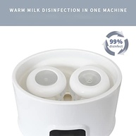 Aquecedor de Mamadeira Multifuncional 4 em 1 com Estérilização a Vapor e Controle LED - imagem 5