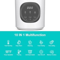 Vaundra Aquecedor Rápido de Mamadeira 10 em 1 - Aquecimento Seguro e Prático para Leite Materno e Fórmula - imagem 3