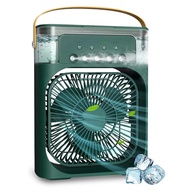 Ventilador Portátil Softdigit com Umidificador e Luz LED - 3 Velocidades, Água e Gelo - imagem 1