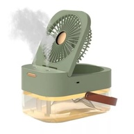 Ventilador Umidificador de Ar Portátil com Alça - 3 em 1 com Timer e Bivolt - imagem 1
