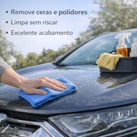Kit 5 Panos de Limpeza em Microfibra 30x30cm - Alta Absorção e Versatilidade - imagem 2