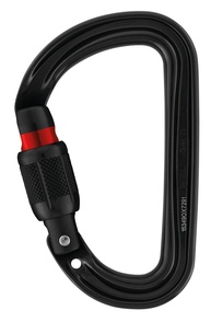 Mosquetão Petzl Sm'D Alumínio D com Rosca: Segurança e Versatilidade para suas Aventuras - imagem 1