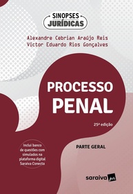 Sinopses Jurídicas: Processo Penal - Parte Geral (25ª Ed. 2024) | Victor Rios Gonçalves - imagem 1