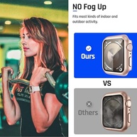 Capa Goton à Prova d'Água para Apple Watch 40mm: Proteção Total com Vidro Temperado - imagem 5