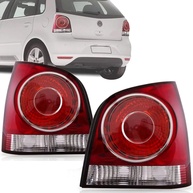 Par Lanterna Traseira Polo Hatch 2007-2014 Bicolor - Renove o Visual e a Segurança! - imagem 1