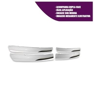 Aplique Friso Grade Dianteira Cromado para Volkswagen Fox 2003 a 2007 | Kit Completo com Design Moderno - imagem 4