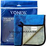 Toalha de Microfibra Automotiva 600gsm 40x40cm - Vonixx para Limpeza e Lustro Profissional - imagem 1
