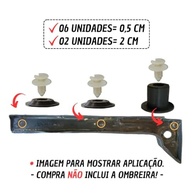Kit Restauro Presilha Ombreira para Gol Parati Saveiro Voyage GL GLS GTS GTi 87 a 94 - Peças Premium para Restauração - imagem 5
