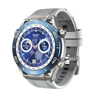 Smartwatch Basike W79 Pro Max 47mm: NFC, Bateria 2 Semanas, Esportivo e Elegante (Prata/Azul) - imagem 2
