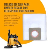 Kit 6 Sacos Descartáveis para Aspirador Wap GTW10, GTW Inox12, GTW Inox20, Maré e Biovac 10 - Proteção Total e Higiene - imagem 4