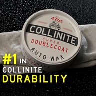 Collinite 476 Super Doublecoat Paste Wax – alto brilho + contas hidrofóbicas ultraduráveis e proteção de tinta de longa duração para carros, caminhões e motocicletas (266 ml) pacote com 3 - imagem 4