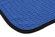 Toalha de Microfibra Waffle-Weave The Rag Company Dry Me A River - Pacote com 2 (20x40cm, Azul Marinho) - imagem 5