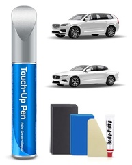 Kit de Tinta de Retoque para Volvo - Crystal White Pearl Tricoat Obsidiana | Reparo Profissional de Arranhões - imagem 2