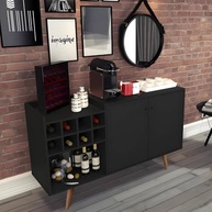 Adesivo Vinil Preto Fosco para Geladeira e Móveis | 3m x 70cm | Impermeável e Autocolante - imagem 4