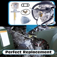 Carburador Novo para Yamaha Grizzly 350, Bruin 350 e Wolverine 350 (2004-2009) - Performance e Confiabilidade - imagem 4