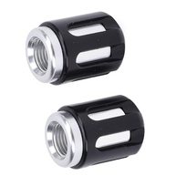 Tampas de Válvula de Pneu Airtight para Zontes G1 125 X, R310, T2 310 U125 (Preto) - imagem 4