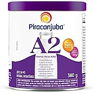 Piracanjuba Leite Em Pó Integral Instantâneo A2 380G - - imagem 1