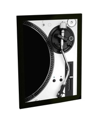 Quadro Decorativo A2 Mesa de Som DJ - Design Eletrônico para Ambientes Musicais - imagem 1