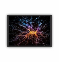 Quadro Decorativo Psicologia Neurônio - Design Científico A3 (45x33cm) para Ambientes Inteligentes - imagem 2