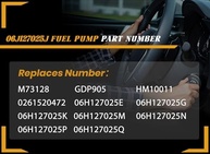 Bomba de Combustível Alta Pressão Audi A3 Q3 TT TTS VW Beetle CC Eos GTI Jetta Passat Tiguan - 06H127025N - imagem 4