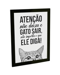 a4-flexiveis-atencao-moderna-moldura-quadro-a-decorativo-com-o-grampos-sair-gato-engracado-deixe-nao-a