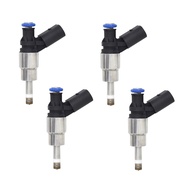 Kit 4 Injetores de Combustível para Audi A3, A4, TT e VW Eos, GTI, Jetta, Passat 2.0L - Peça de Reposição FJ856 - imagem 1