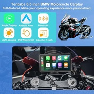 Tela GPS Moto BMW R1200GS R1250GS S1000XR Tenbaba MT-A6: CarPlay Sem Fio, IP67 e Visão HD - imagem 3