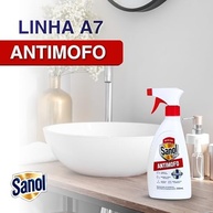 Sanol A7 Anti-Mofo 330ml - Elimine Odores e Fungos com Fungicida Profissional - imagem 4