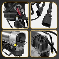 MILLISEC Compressor de Suspensão a Ar para Audi A8 D3/S8 Quattro D3 (2002-2010) - OEM 4E0616007B - imagem 4