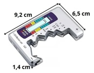 Testador Digital de Bateria Prata: Verifique a Capacidade de Pilhas AA, AAA, 9V e Mais! - imagem 4