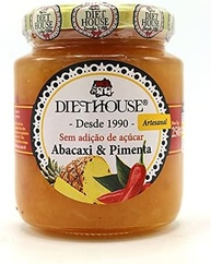 Doce de Abacaxi e Pimenta Sem Açúcar Diet House 250g - imagem 1