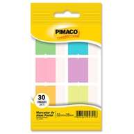 Abas Pastel Pimaco: Organize Seus Livros! - imagem 1