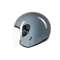 Capacete Aberto Bieffe Allegro Classic Cinza Moon/Grafite - Segurança e Estilo para Sua Moto - imagem 2