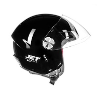 Capacete Moto Aberto Fly New Jet Preto Brilhante: Estilo e Segurança para Sua Pilotagem - imagem 4