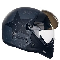 Capacete Aberto Moto Peels F-21 Old Tank Preto Chumbo Fosco - Estilo e Segurança - imagem 4
