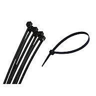 Abraçadeira Nylon 4,8x400mm Preta – 100 Unidades - imagem 1