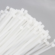 Abraçadeiras Plásticas Brancas Premium - Resistência e Durabilidade para Organização Interna/Externa - imagem 1