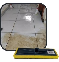 Kit com 4 Rodos Abrasivos com Esponja Dupla Face - Limpeza Profunda para Pisos e Azulejos - imagem 5