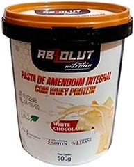 Pasta de Amendoim 500g Gourmet Chocolate Branco - Absolut Nutrition - imagem 1