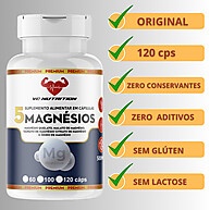 5 Magnésios Completo 500mg - 120 Cápsulas de Alta Absorção - imagem 1