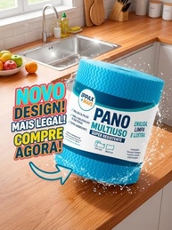 Pano Multiuso Ippax +Mais 28x240m 600un - Alta Absorção e Reutilizável - imagem 2