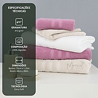 Toalhas Buddemeyer Vanilla: Conforto e Absorção! - imagem 2