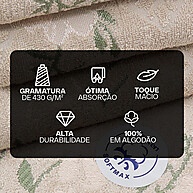 Toalhas de Banho Karsten Yuna: Maciez e Absorção! - imagem 2