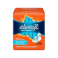 Absorvente Always Super Proteção Seca: Conforto e Segurança - imagem 1