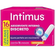 Absorvente Interno Intimus Super: Segurança e Conforto em 16 Unidades - imagem 1